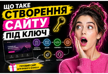 Що таке створення сайту під ключ