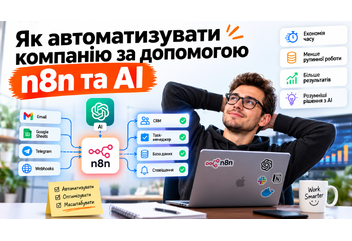 Як автоматизувати компанію за допомогою n8n та AI