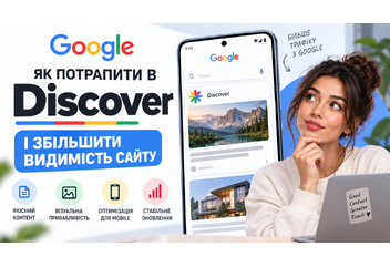 Як потрапити в Google Discover і збільшити видимість сайту