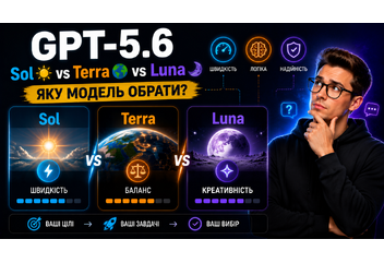 GPT-5.6 Sol vs Terra vs Luna: яку модель обрати?