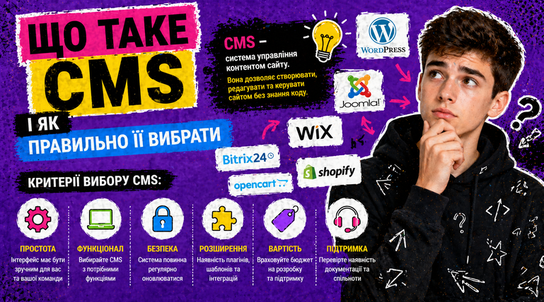 Що таке CMS і як правильно її вибрати