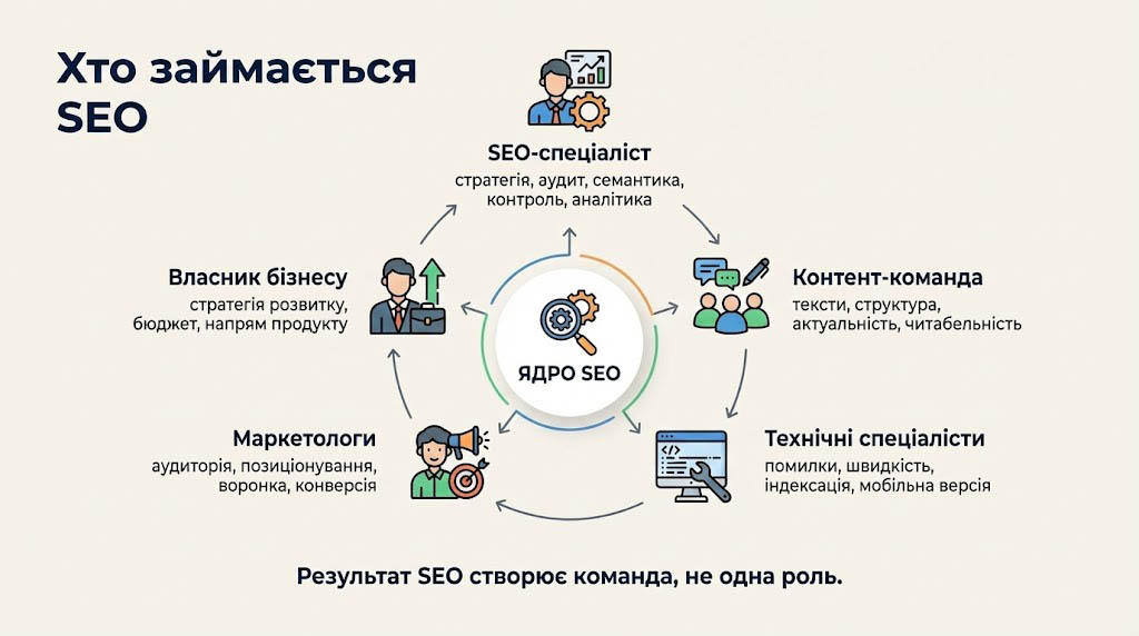 Хто займається SEO