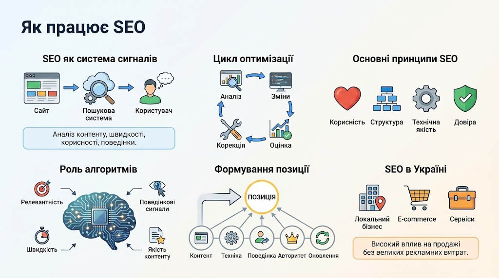 Як працює SEO
