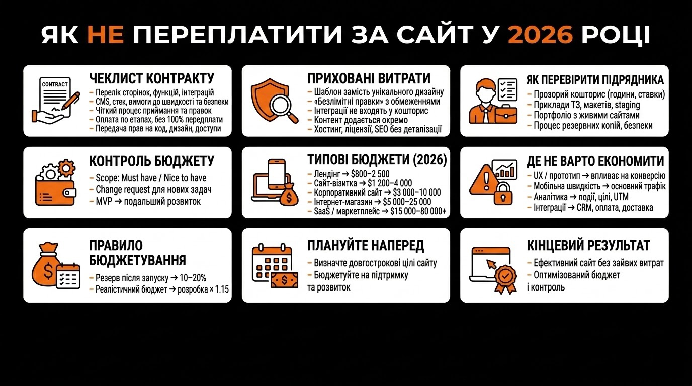 Як зекономити на сайті