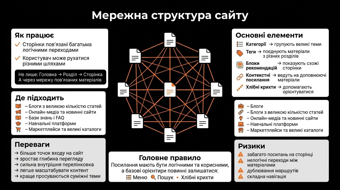 Мережна структура сайту
