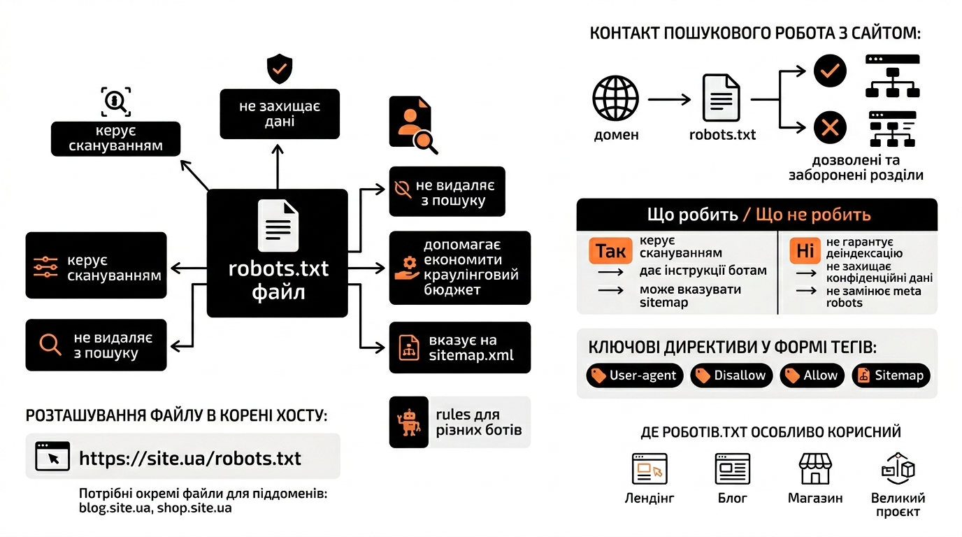 Що таке robots.txt