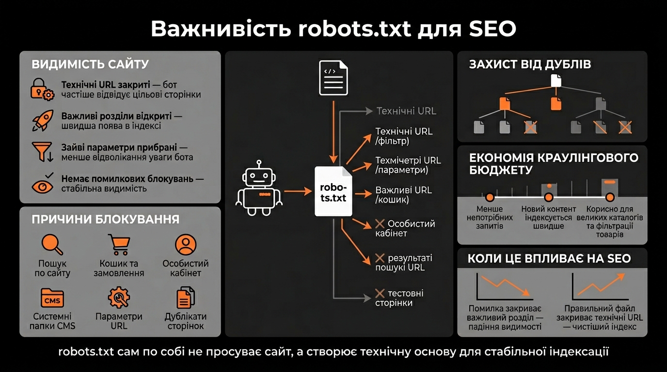 Важливість robots.txt для SEO