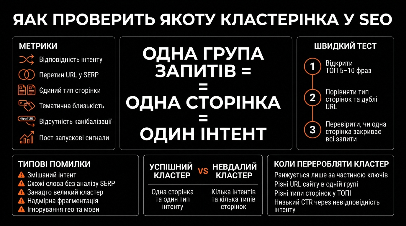 Як перевірити якість кластеризації